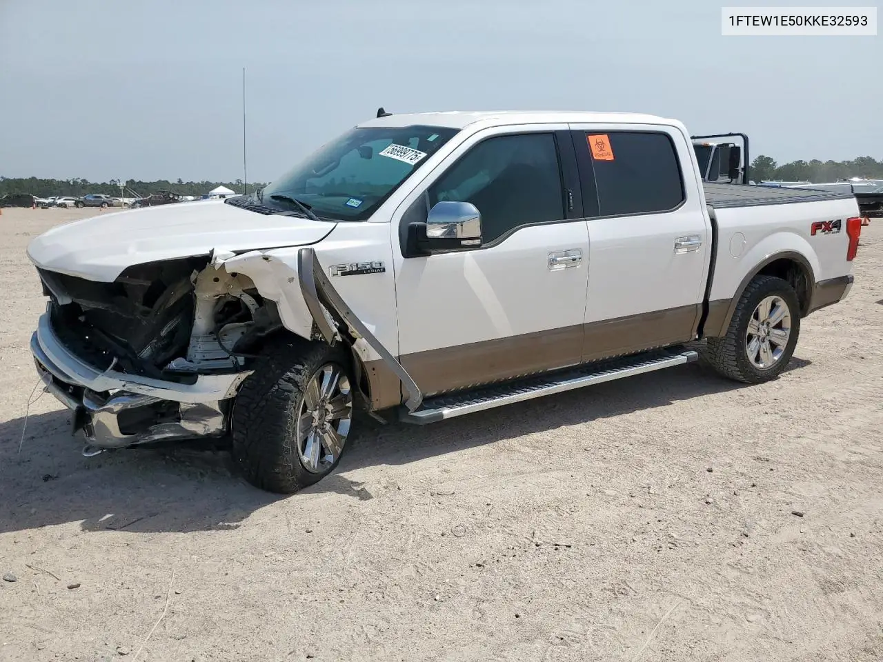 2019 Ford F150 Supercrew VIN: 1FTEW1E50KKE32593 Lot: 56999775