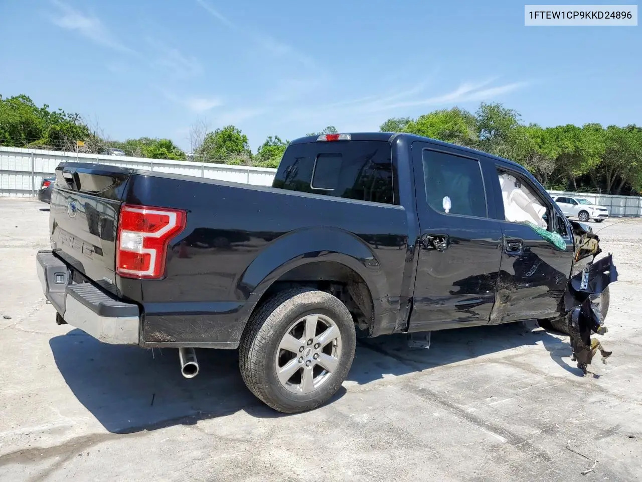 2019 Ford F150 Supercrew VIN: 1FTEW1CP9KKD24896 Lot: 57035225