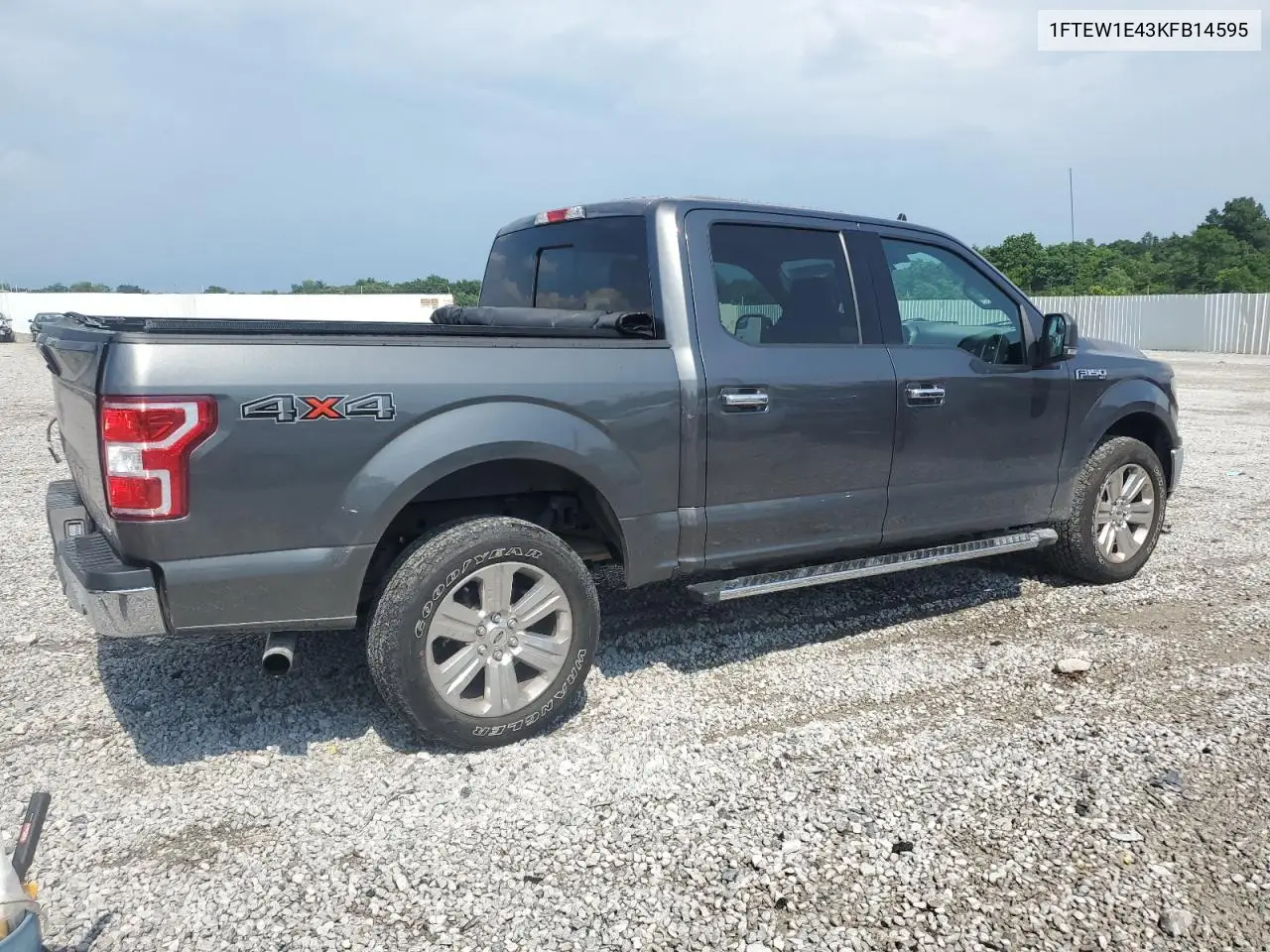 2019 Ford F150 Supercrew VIN: 1FTEW1E43KFB14595 Lot: 61417545