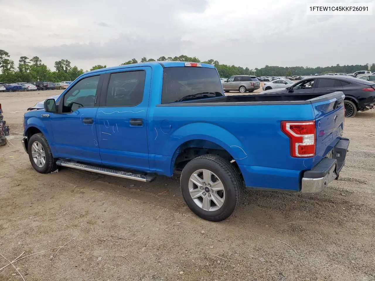 2019 Ford F150 Supercrew VIN: 1FTEW1C45KKF26091 Lot: 61762495