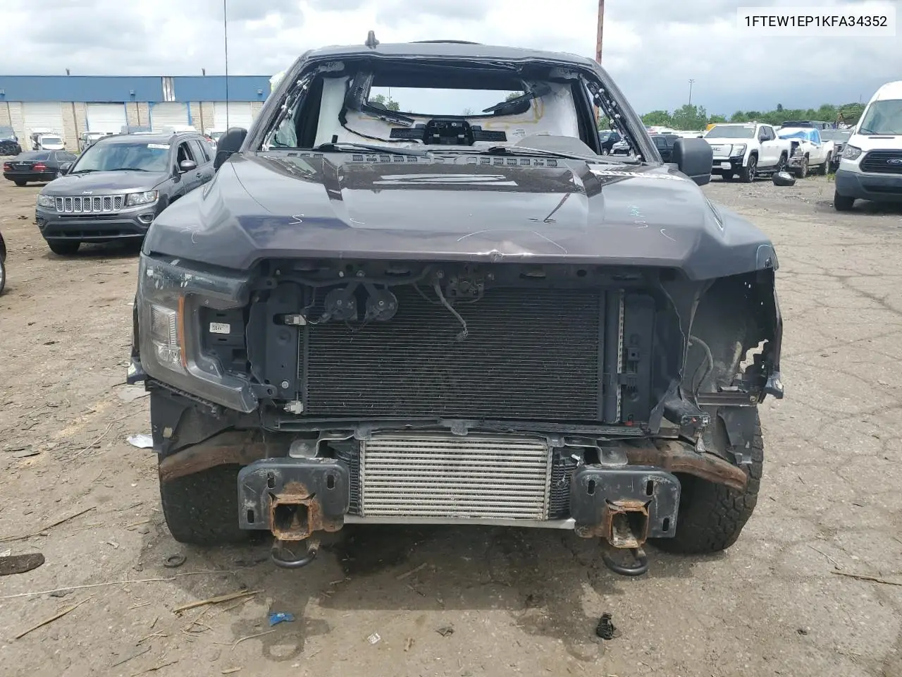 2019 Ford F150 Supercrew VIN: 1FTEW1EP1KFA34352 Lot: 61971495