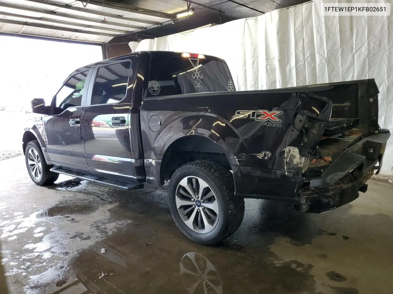 2019 Ford F150 Supercrew VIN: 1FTEW1EP1KFB02651 Lot: 62206885