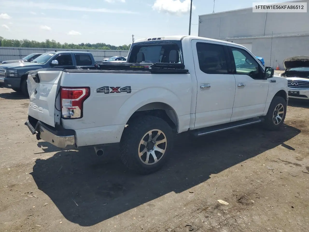 2019 Ford F150 Supercrew VIN: 1FTEW1E56KFA86512 Lot: 62386435
