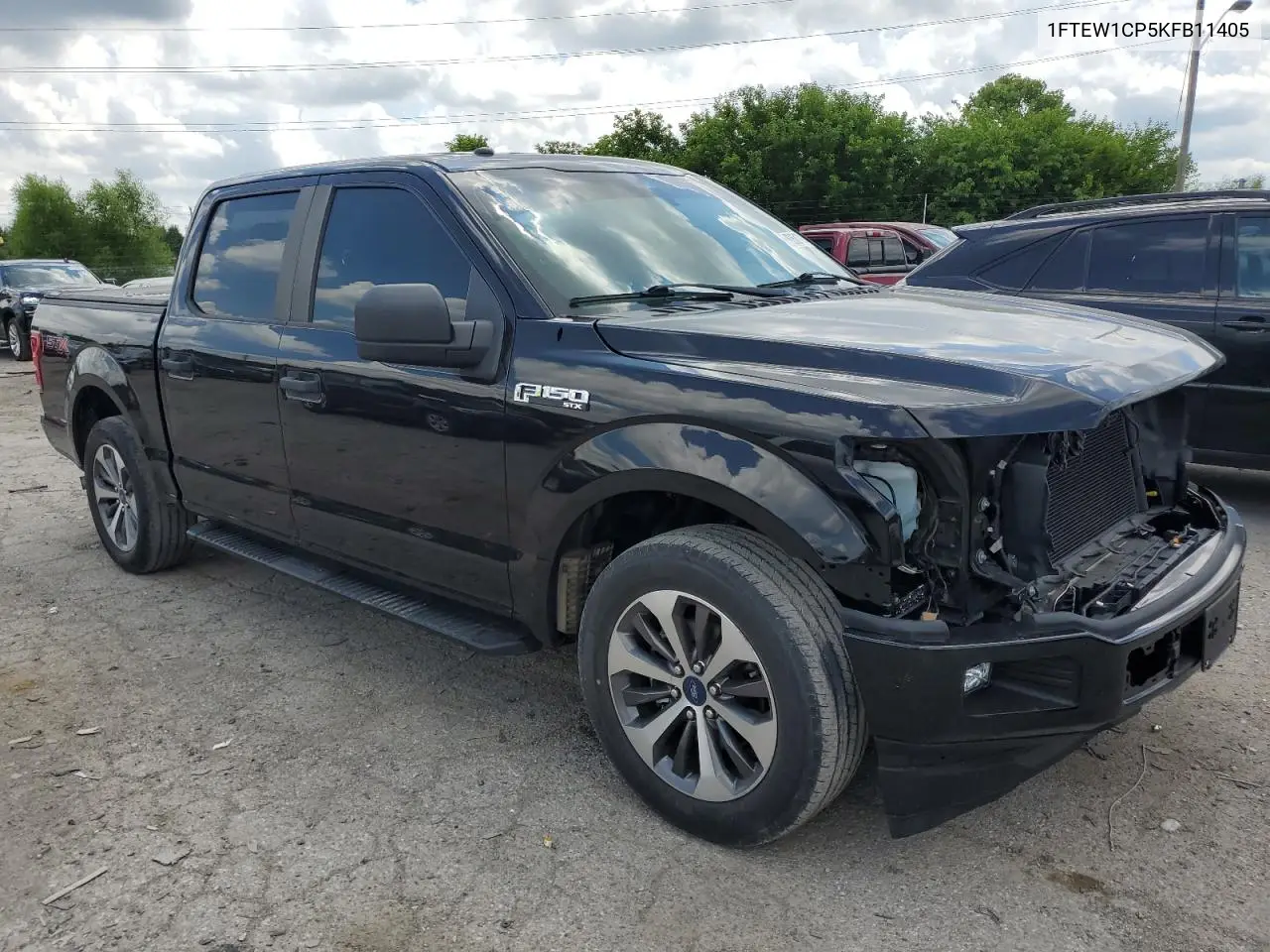 2019 Ford F150 Supercrew VIN: 1FTEW1CP5KFB11405 Lot: 62651795
