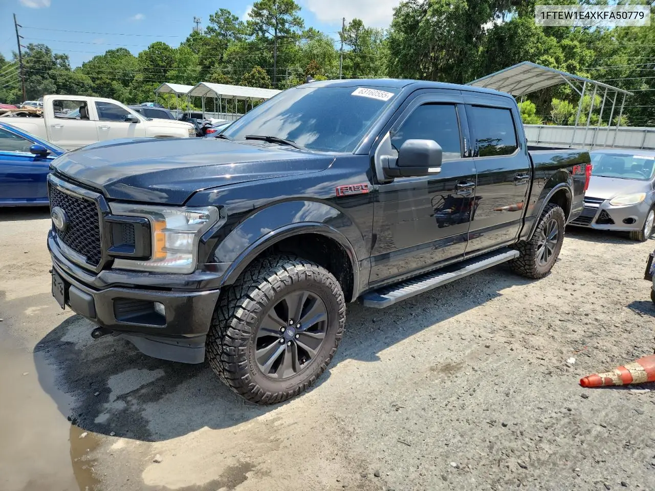 2019 Ford F150 Supercrew VIN: 1FTEW1E4XKFA50779 Lot: 63160555