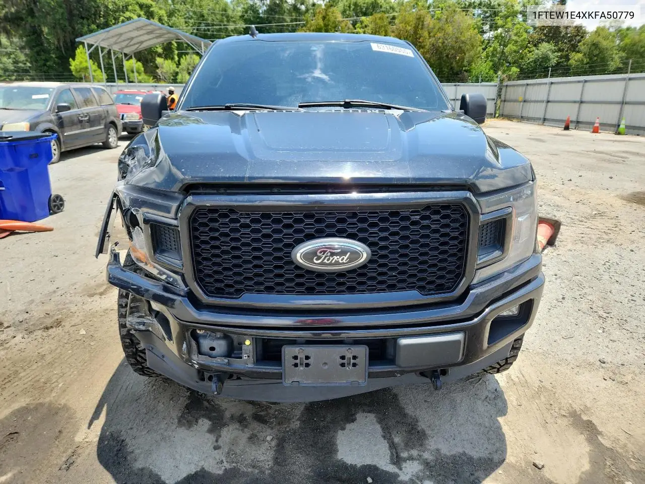 2019 Ford F150 Supercrew VIN: 1FTEW1E4XKFA50779 Lot: 63160555