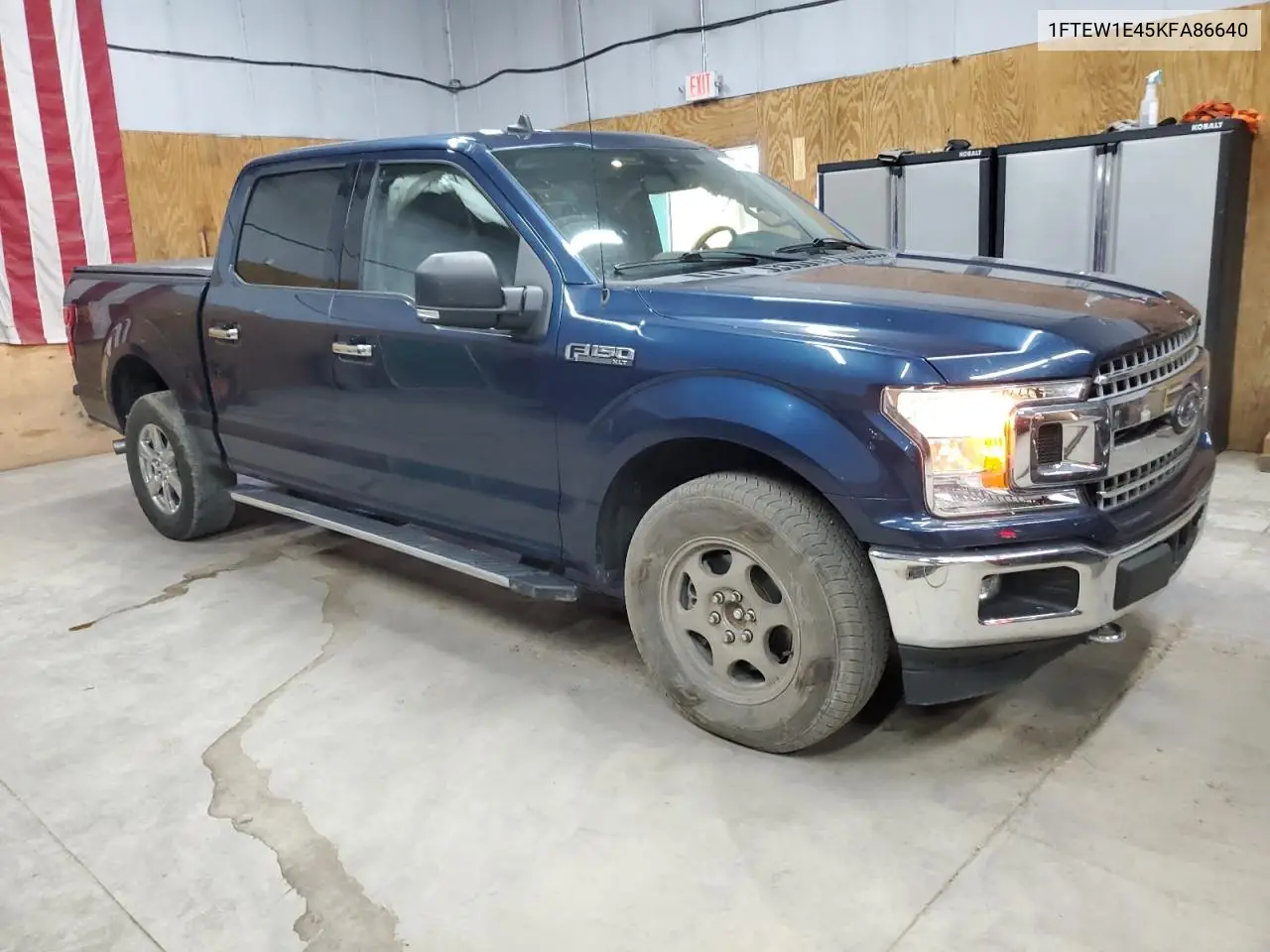 2019 Ford F150 Supercrew VIN: 1FTEW1E45KFA86640 Lot: 63188605
