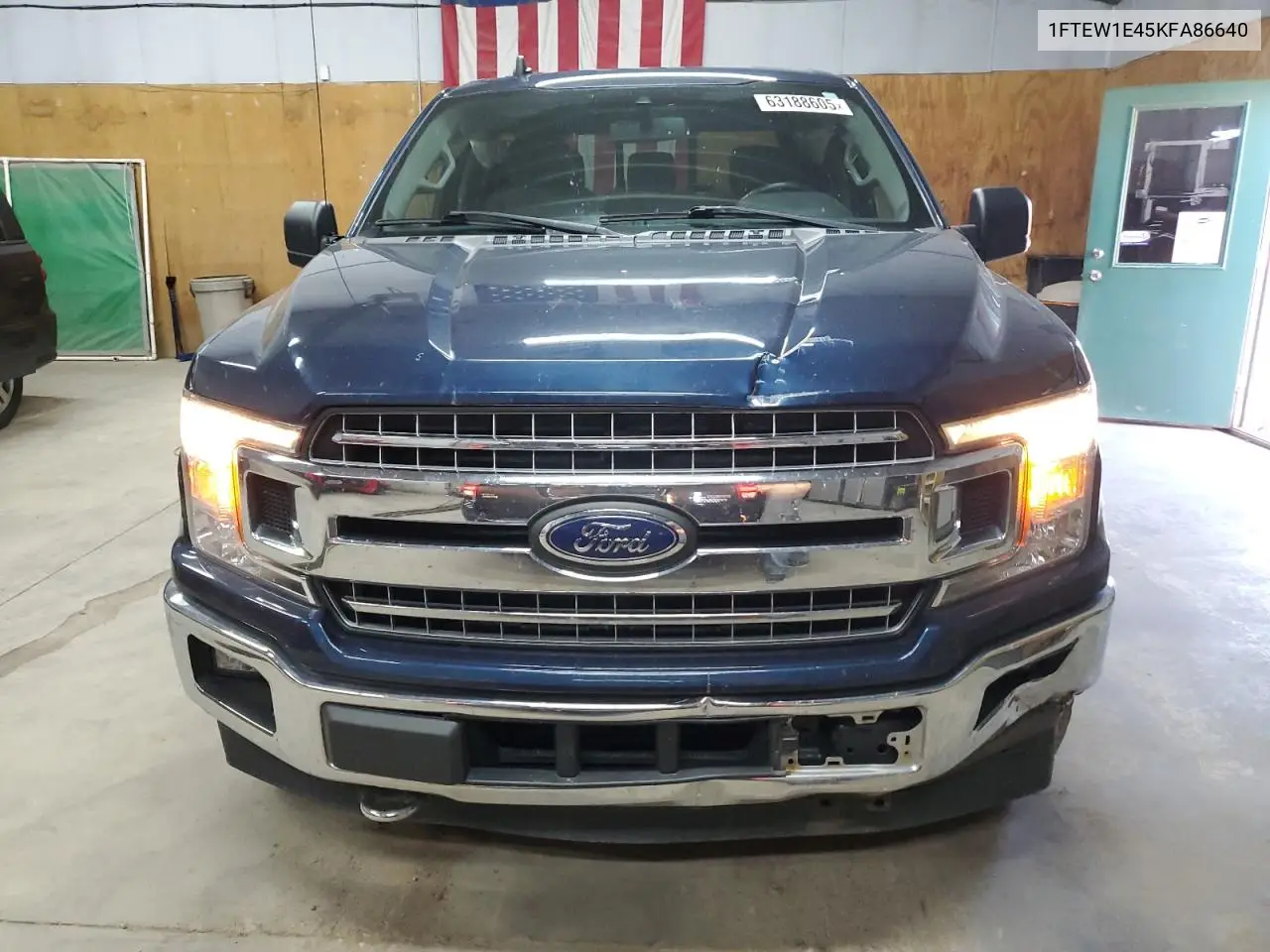 2019 Ford F150 Supercrew VIN: 1FTEW1E45KFA86640 Lot: 63188605