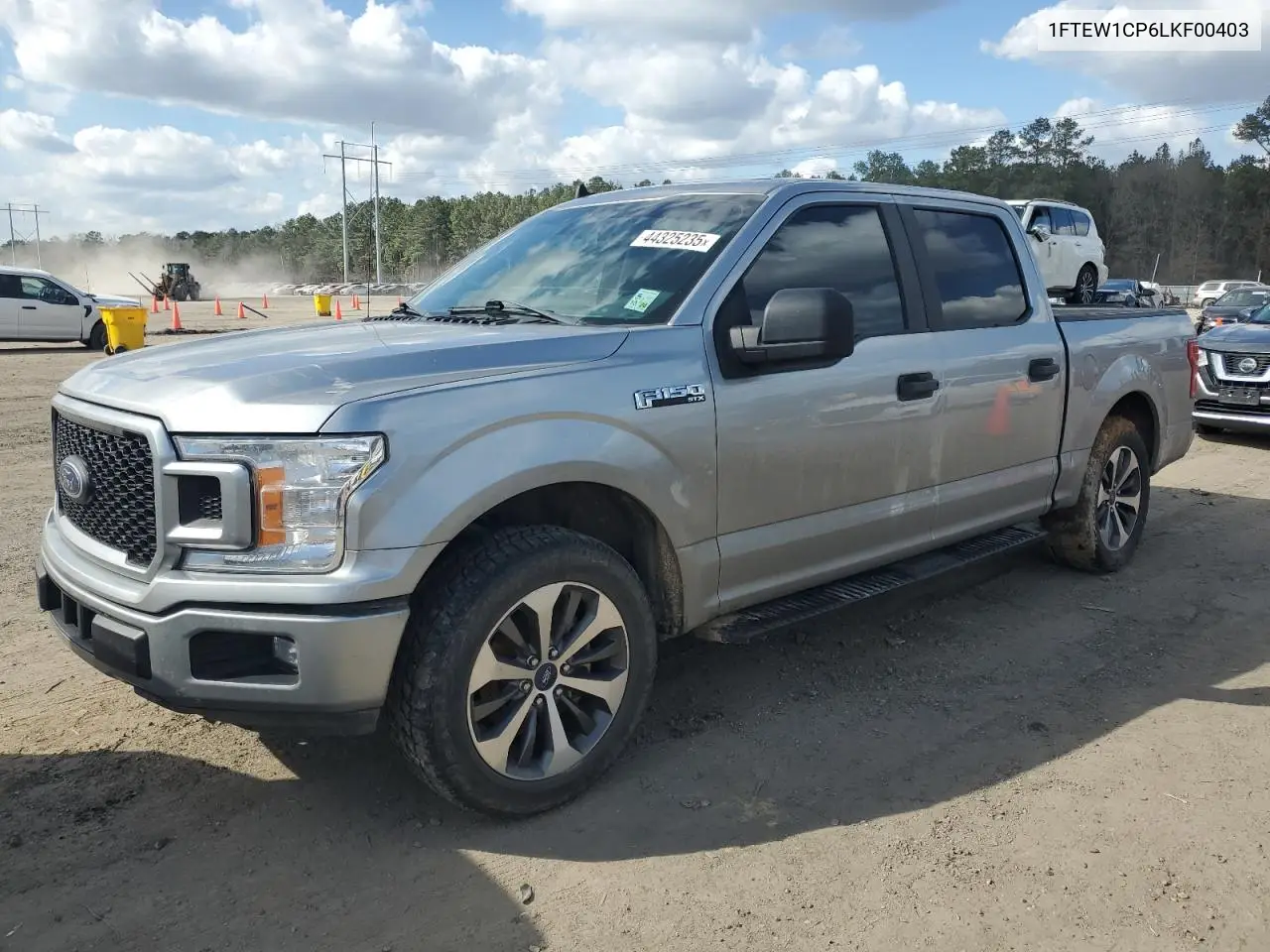 2020 Ford F150 Supercrew VIN: 1FTEW1CP6LKF00403 Lot: 44325235