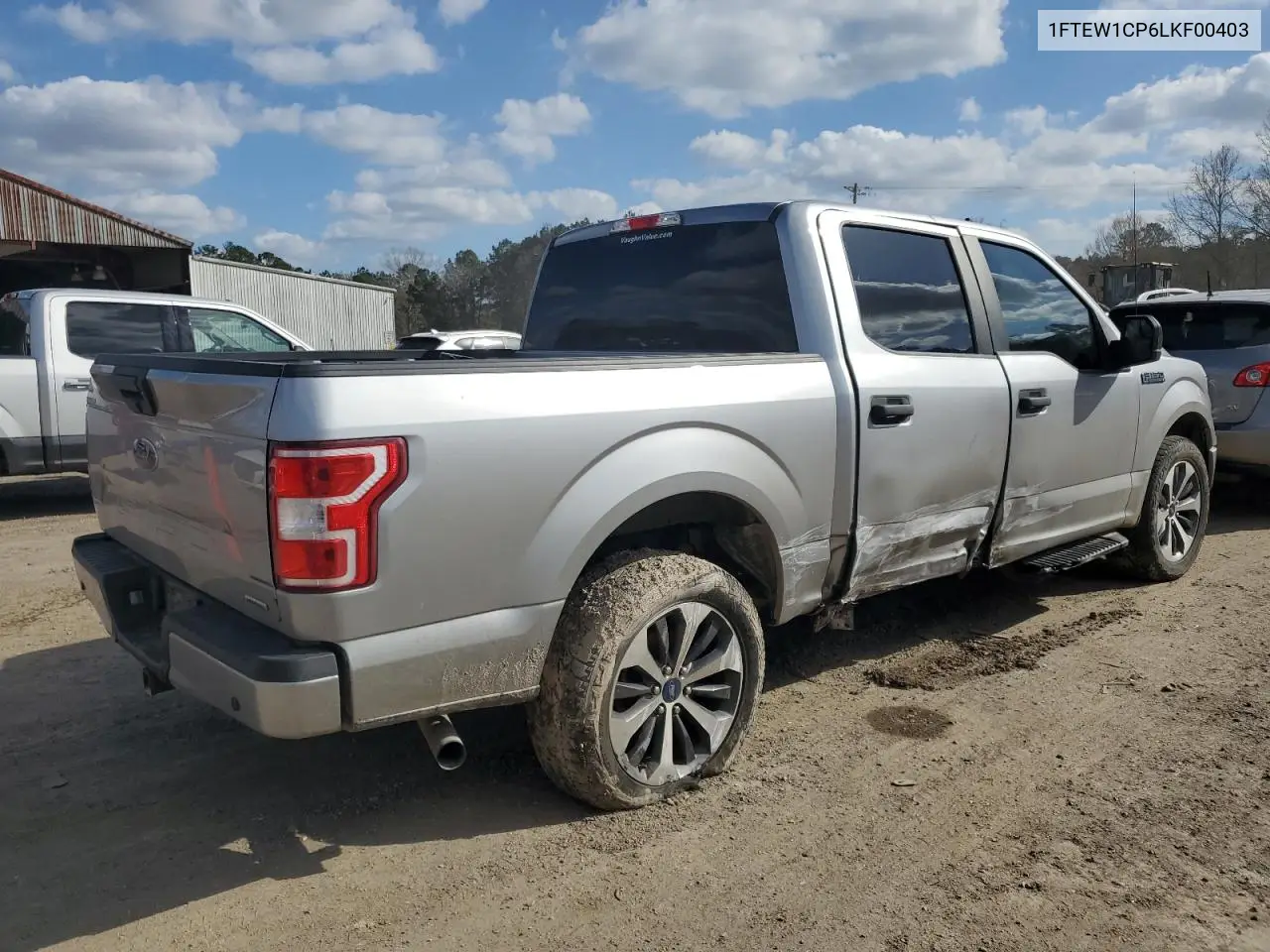 2020 Ford F150 Supercrew VIN: 1FTEW1CP6LKF00403 Lot: 44325235