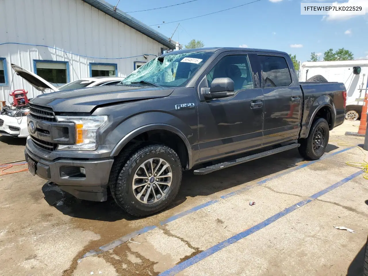 2020 Ford F150 Supercrew VIN: 1FTEW1EP7LKD22529 Lot: 56946115