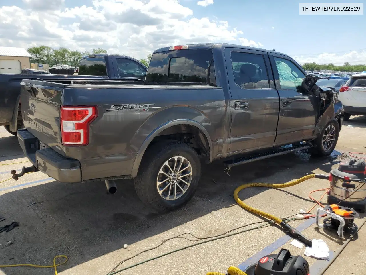 2020 Ford F150 Supercrew VIN: 1FTEW1EP7LKD22529 Lot: 56946115
