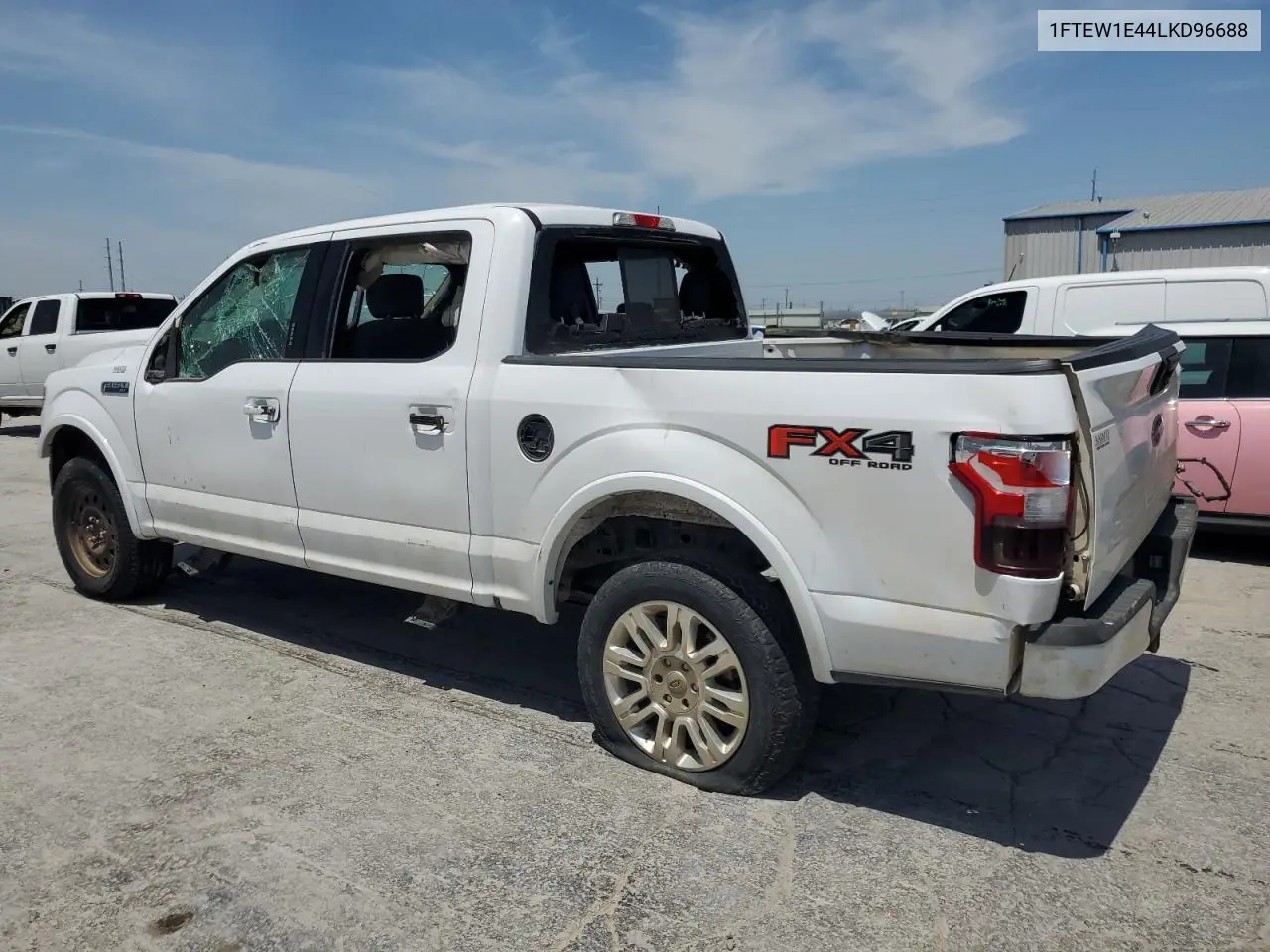 2020 Ford F150 Supercrew VIN: 1FTEW1E44LKD96688 Lot: 57227835