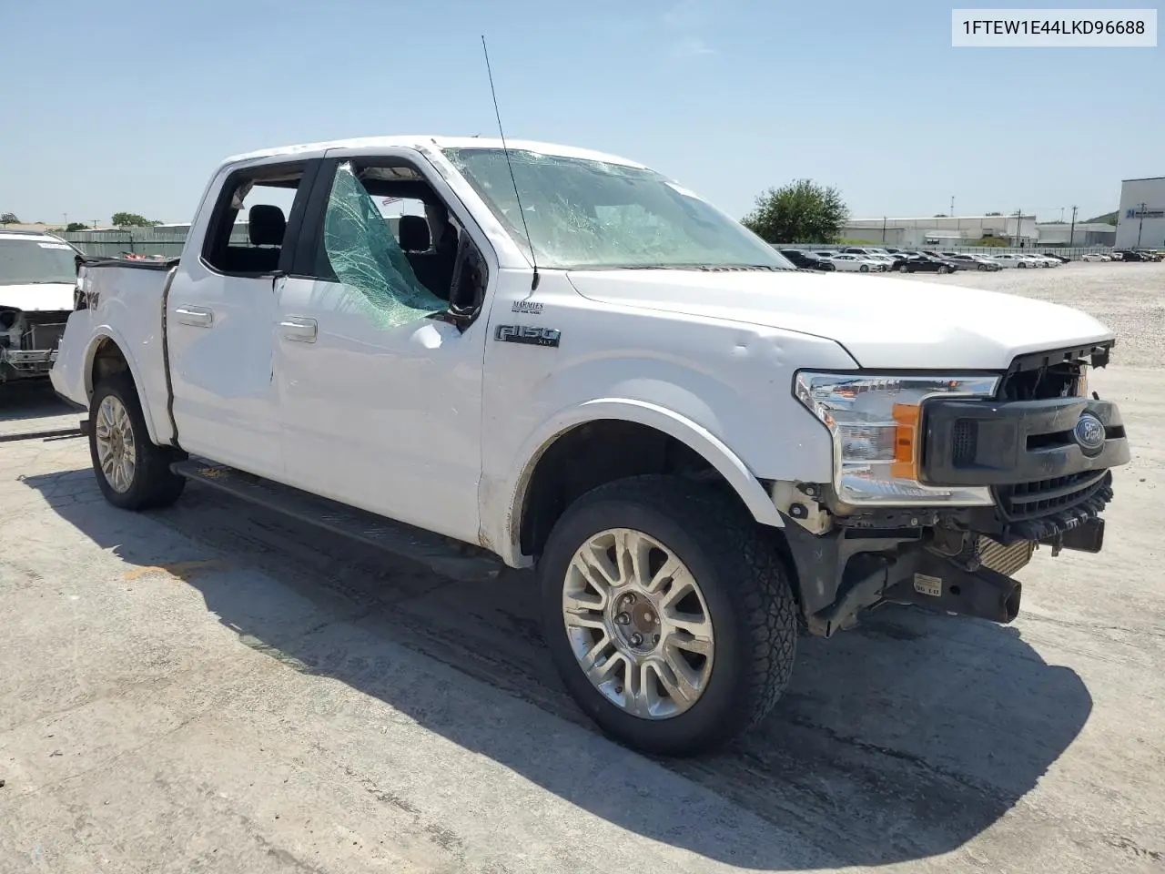 2020 Ford F150 Supercrew VIN: 1FTEW1E44LKD96688 Lot: 57227835