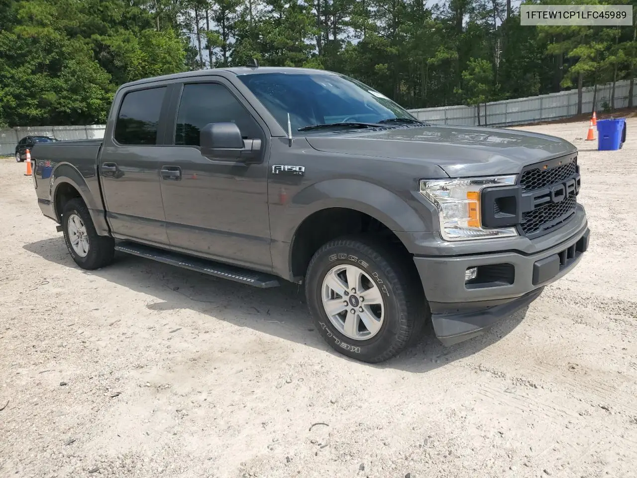 2020 Ford F150 Supercrew VIN: 1FTEW1CP1LFC45989 Lot: 60812845