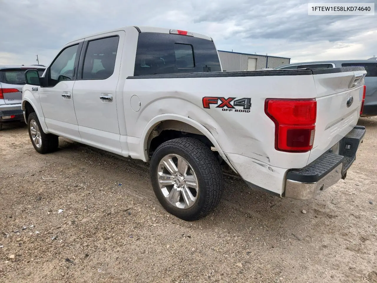 2020 Ford F150 Supercrew VIN: 1FTEW1E58LKD74640 Lot: 62311415