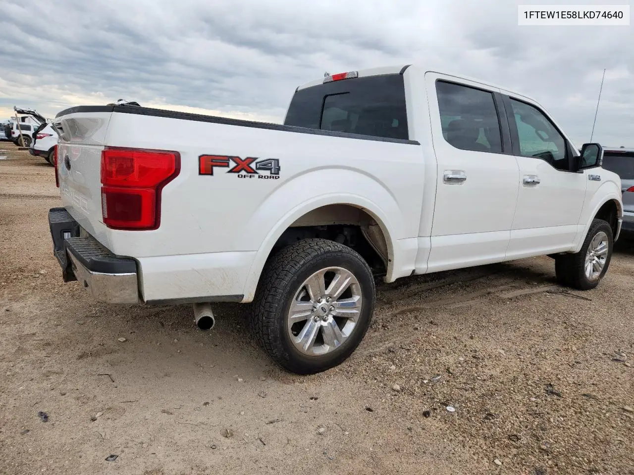 2020 Ford F150 Supercrew VIN: 1FTEW1E58LKD74640 Lot: 62311415