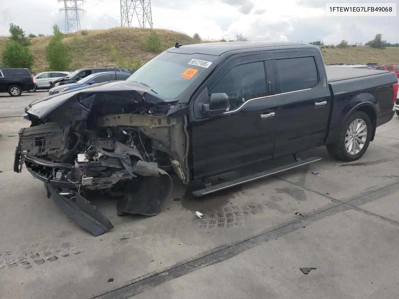 2020 Ford F150 Supercrew VIN: 1FTEW1EG7LFB49068 Lot: 66127495