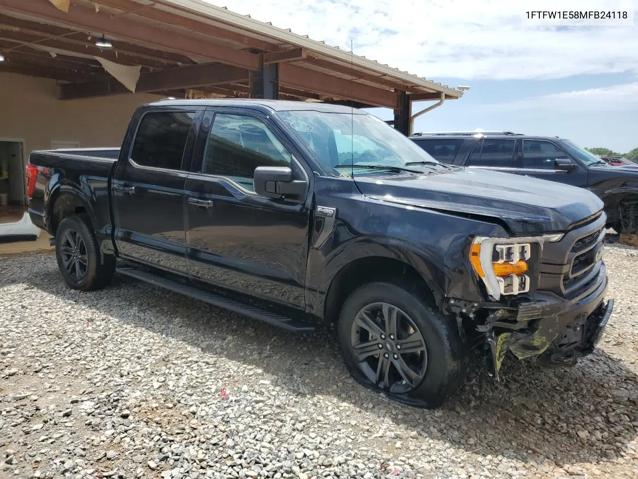 2021 Ford F150 Supercrew VIN: 1FTFW1E58MFB24118 Lot: 56869735