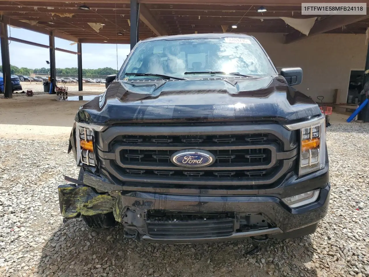 2021 Ford F150 Supercrew VIN: 1FTFW1E58MFB24118 Lot: 56869735
