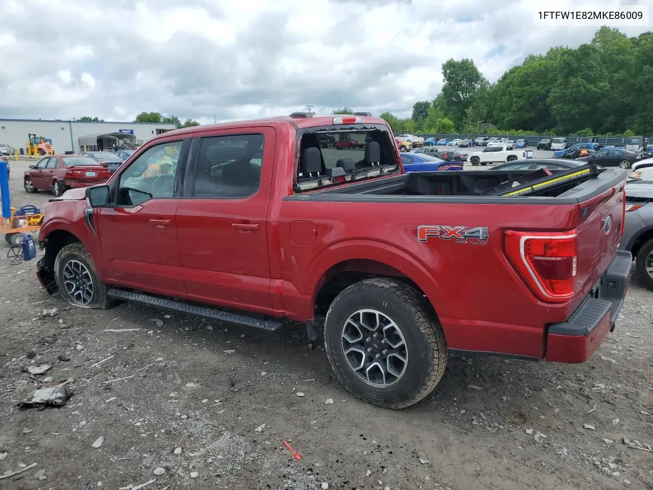 2021 Ford F150 Supercrew VIN: 1FTFW1E82MKE86009 Lot: 56883425