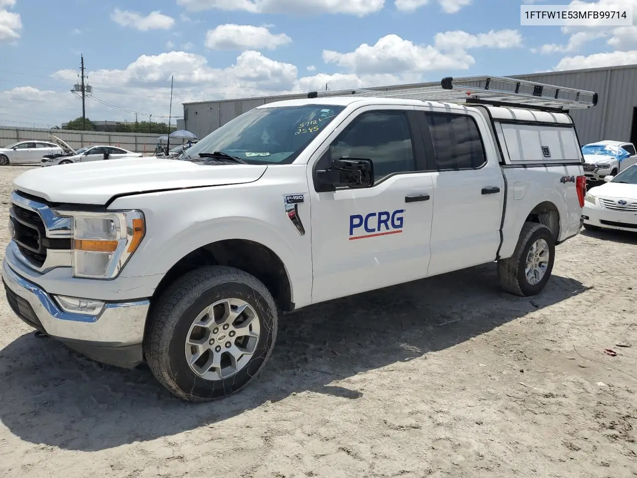 2021 Ford F150 Supercrew VIN: 1FTFW1E53MFB99714 Lot: 57122545