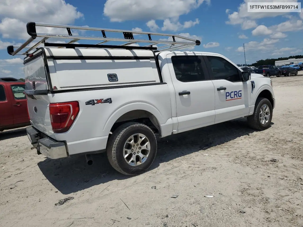 2021 Ford F150 Supercrew VIN: 1FTFW1E53MFB99714 Lot: 57122545