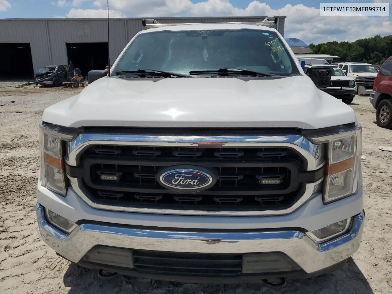 2021 Ford F150 Supercrew VIN: 1FTFW1E53MFB99714 Lot: 57122545