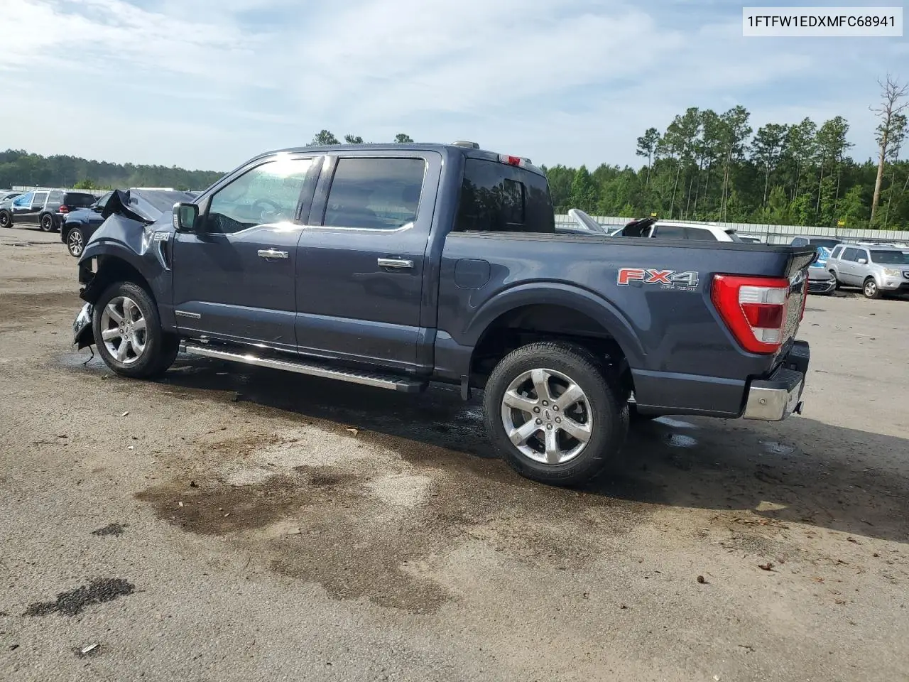 2021 Ford F150 Supercrew VIN: 1FTFW1EDXMFC68941 Lot: 58627445