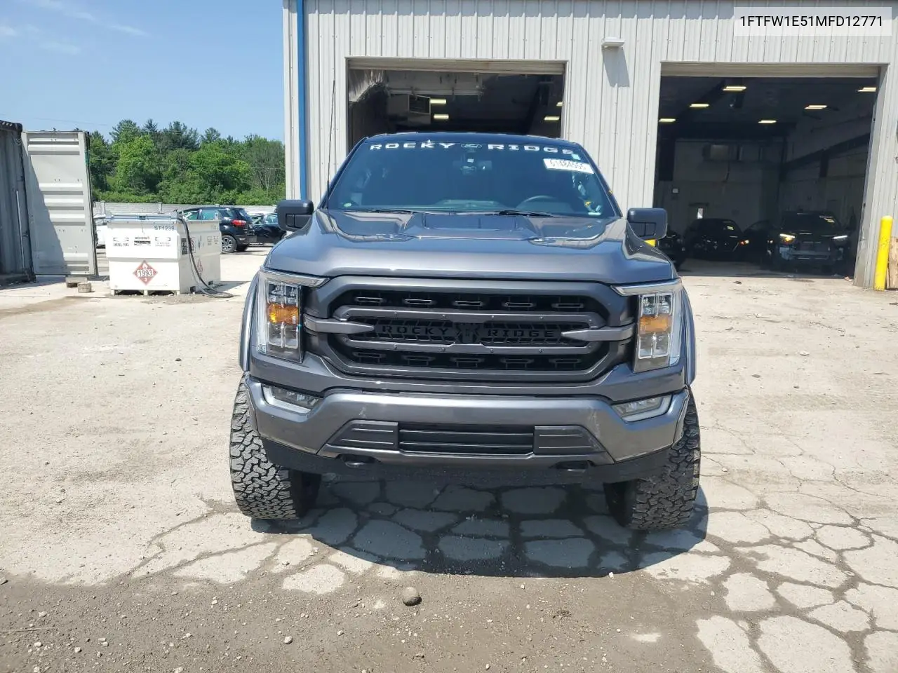 2021 Ford F150 Supercrew VIN: 1FTFW1E51MFD12771 Lot: 61484555