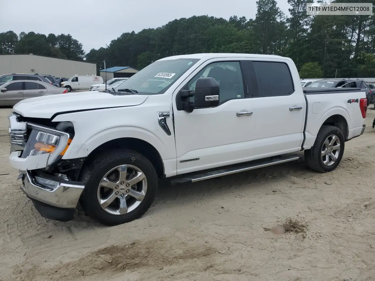 2021 Ford F150 Supercrew VIN: 1FTFW1ED4MFC12008 Lot: 62830965