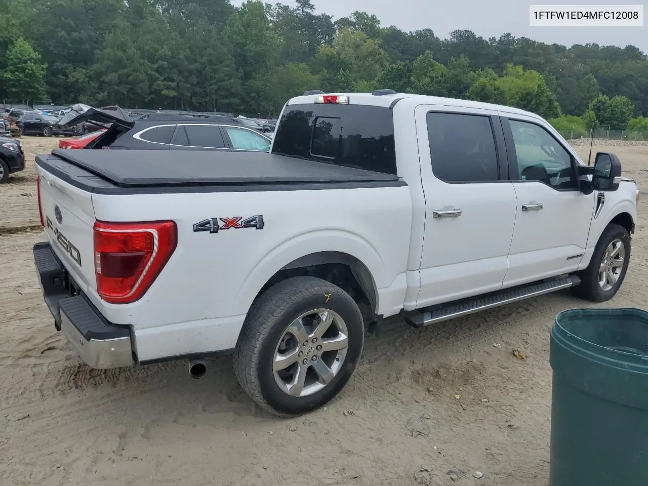 2021 Ford F150 Supercrew VIN: 1FTFW1ED4MFC12008 Lot: 62830965