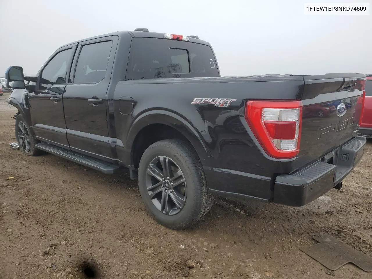2022 Ford F150 Supercrew VIN: 1FTEW1EP8NKD74609 Lot: 43643625