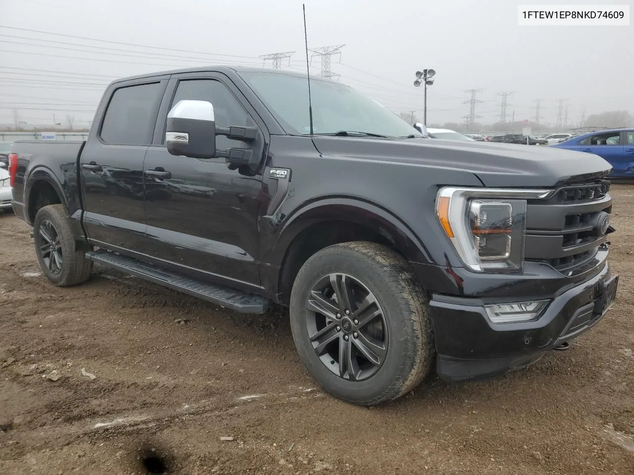2022 Ford F150 Supercrew VIN: 1FTEW1EP8NKD74609 Lot: 43643625