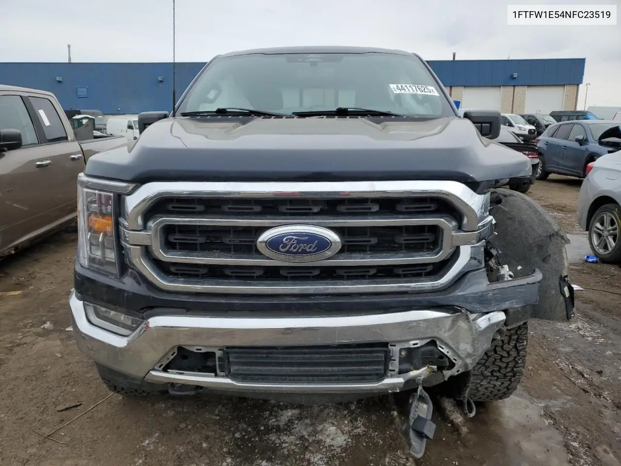 2022 Ford F150 Supercrew VIN: 1FTFW1E54NFC23519 Lot: 44117625