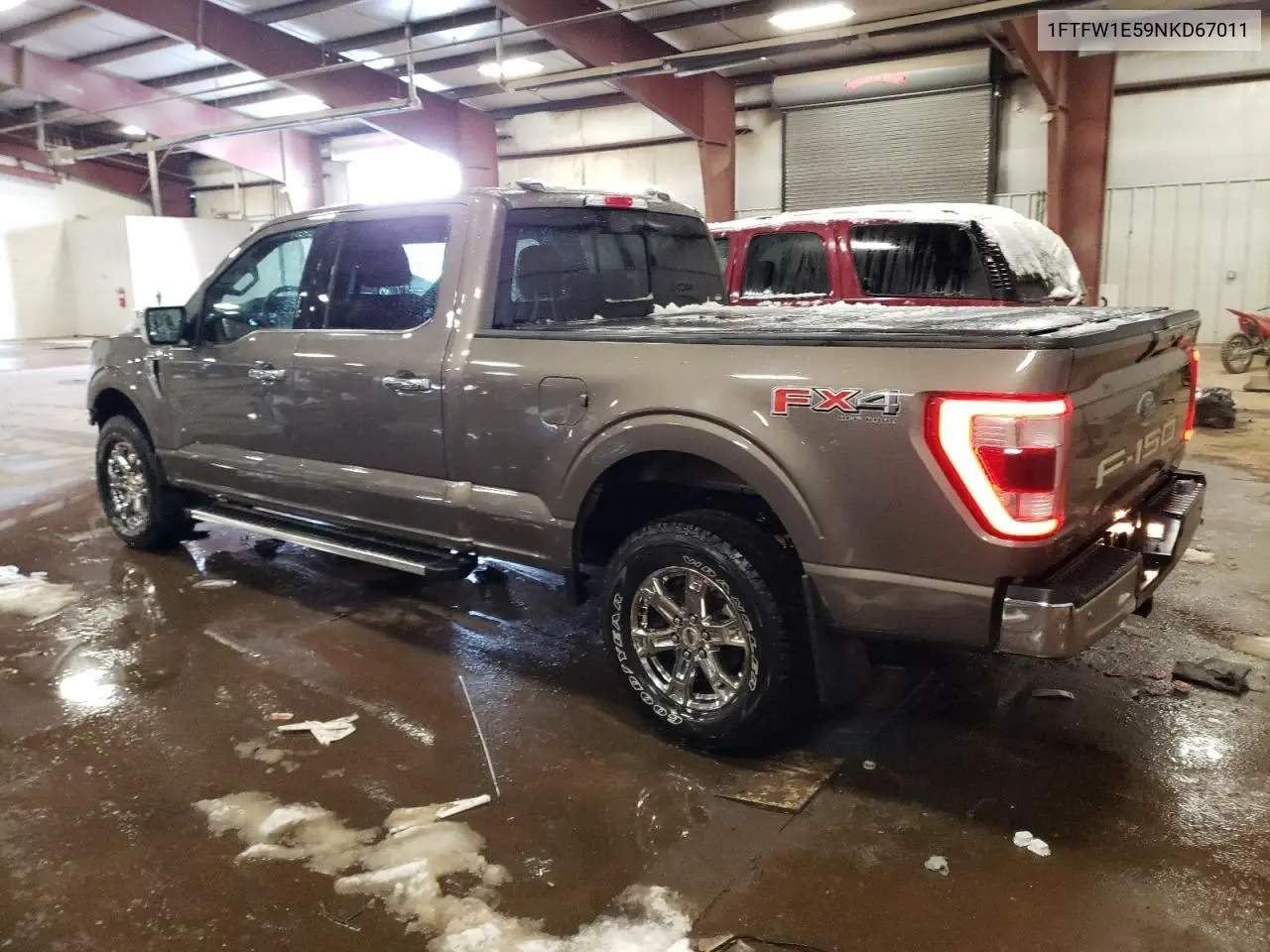 2022 Ford F150 Supercrew VIN: 1FTFW1E59NKD67011 Lot: 44447785