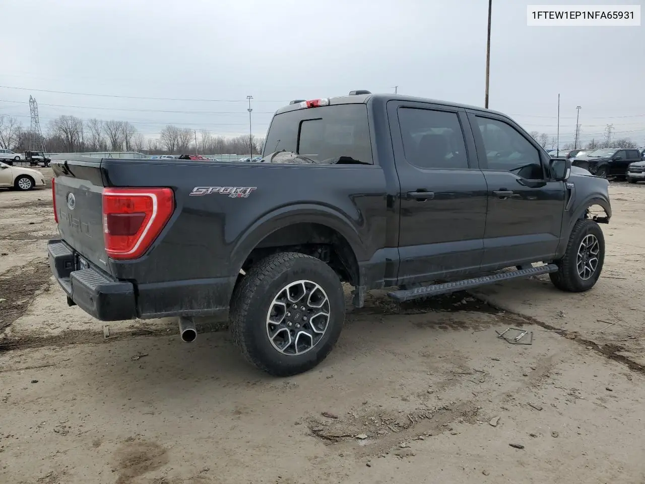 2022 Ford F150 Supercrew VIN: 1FTEW1EP1NFA65931 Lot: 47602505