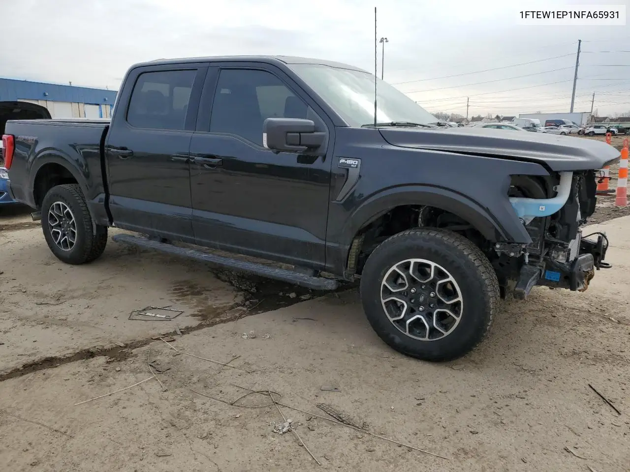 2022 Ford F150 Supercrew VIN: 1FTEW1EP1NFA65931 Lot: 47602505