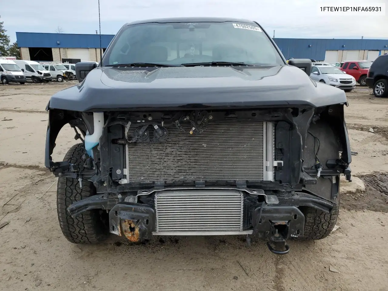 2022 Ford F150 Supercrew VIN: 1FTEW1EP1NFA65931 Lot: 47602505