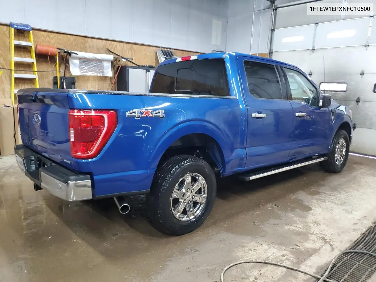 2022 Ford F150 Supercrew VIN: 1FTEW1EPXNFC10500 Lot: 48316185