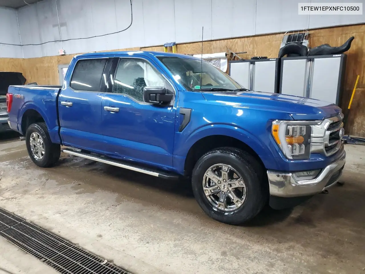 2022 Ford F150 Supercrew VIN: 1FTEW1EPXNFC10500 Lot: 48316185