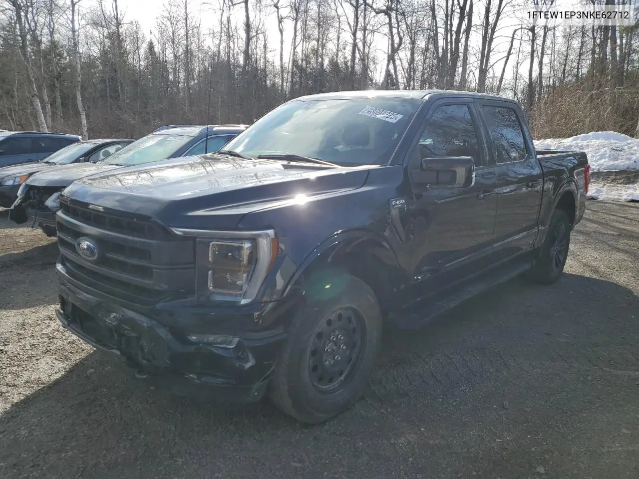 2022 Ford F150 Supercrew VIN: 1FTEW1EP3NKE62712 Lot: 48391325