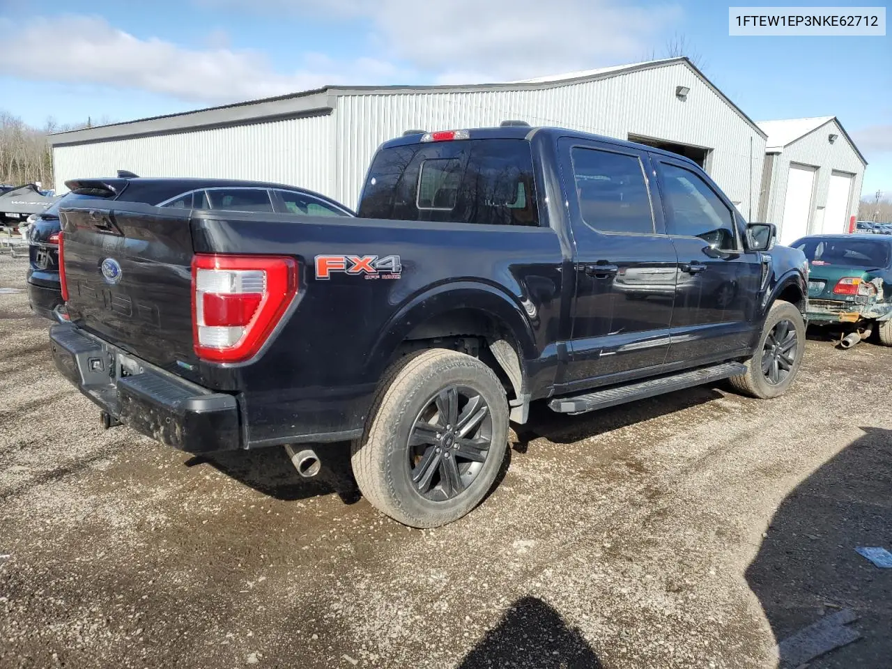 2022 Ford F150 Supercrew VIN: 1FTEW1EP3NKE62712 Lot: 48391325