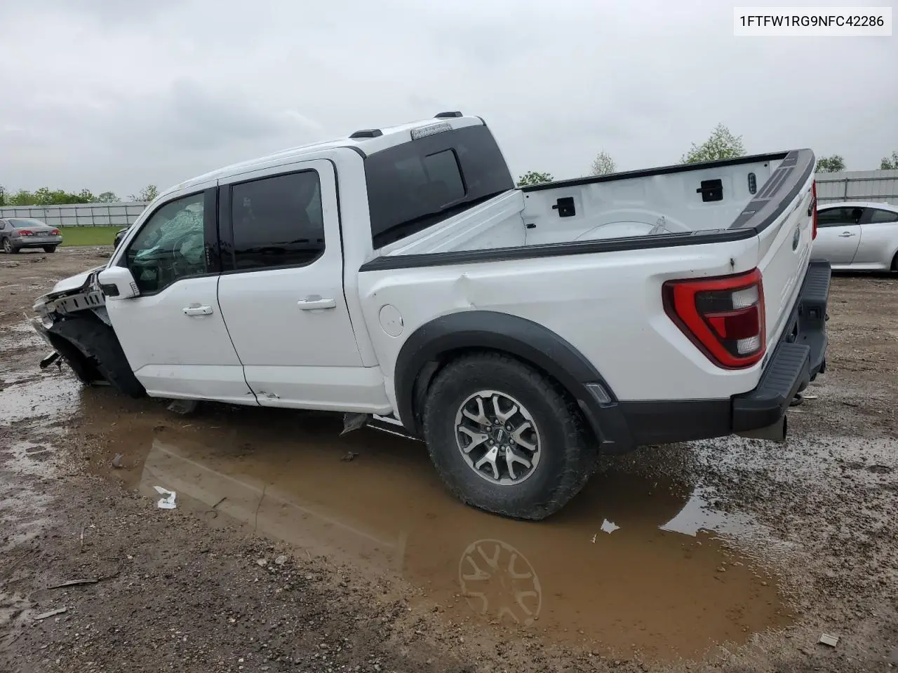 2022 Ford F150 Raptor VIN: 1FTFW1RG9NFC42286 Lot: 50575945