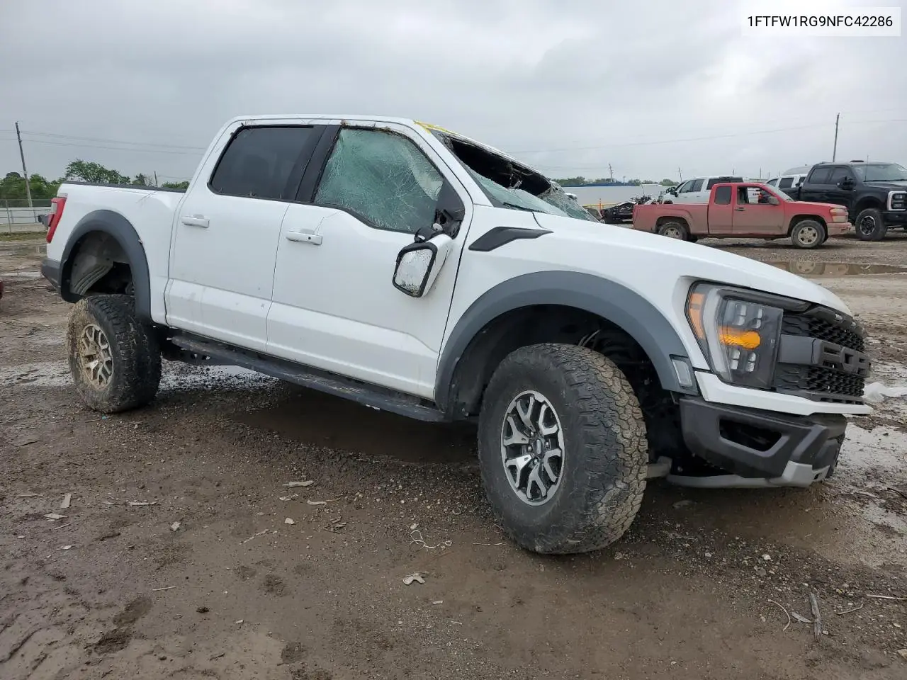 2022 Ford F150 Raptor VIN: 1FTFW1RG9NFC42286 Lot: 50575945