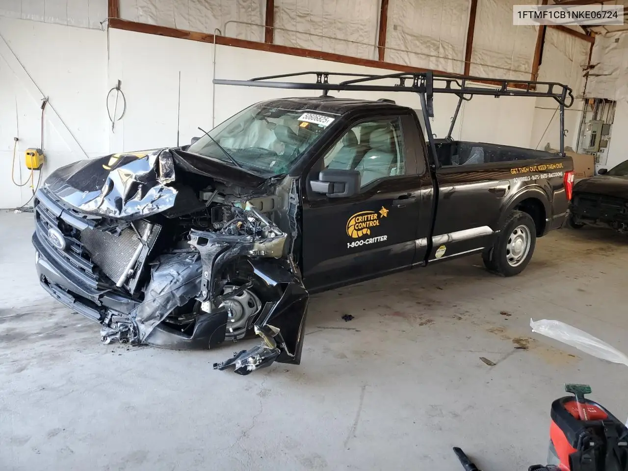 2022 Ford F150 VIN: 1FTMF1CB1NKE06724 Lot: 50606825