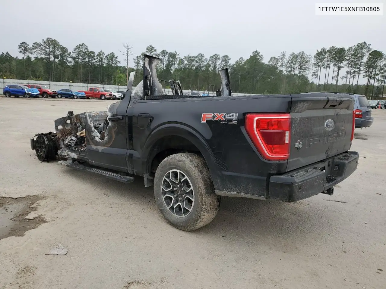2022 Ford F150 Supercrew VIN: 1FTFW1E5XNFB10805 Lot: 51296825
