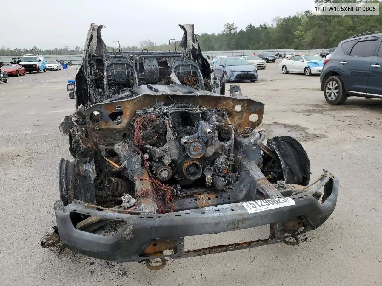 2022 Ford F150 Supercrew VIN: 1FTFW1E5XNFB10805 Lot: 51296825