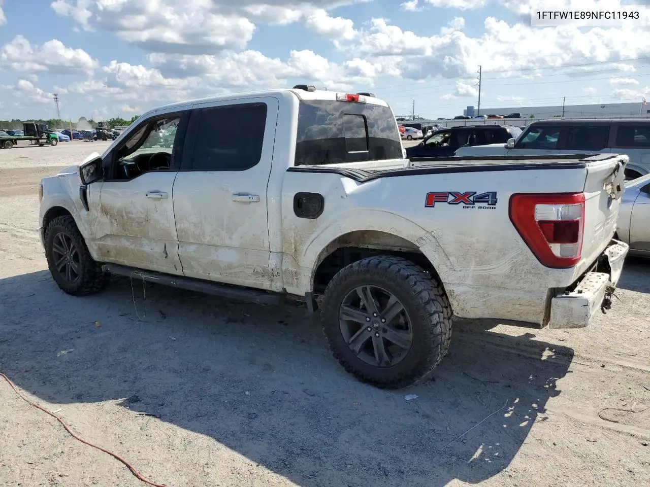 2022 Ford F150 Supercrew VIN: 1FTFW1E89NFC11943 Lot: 51435965