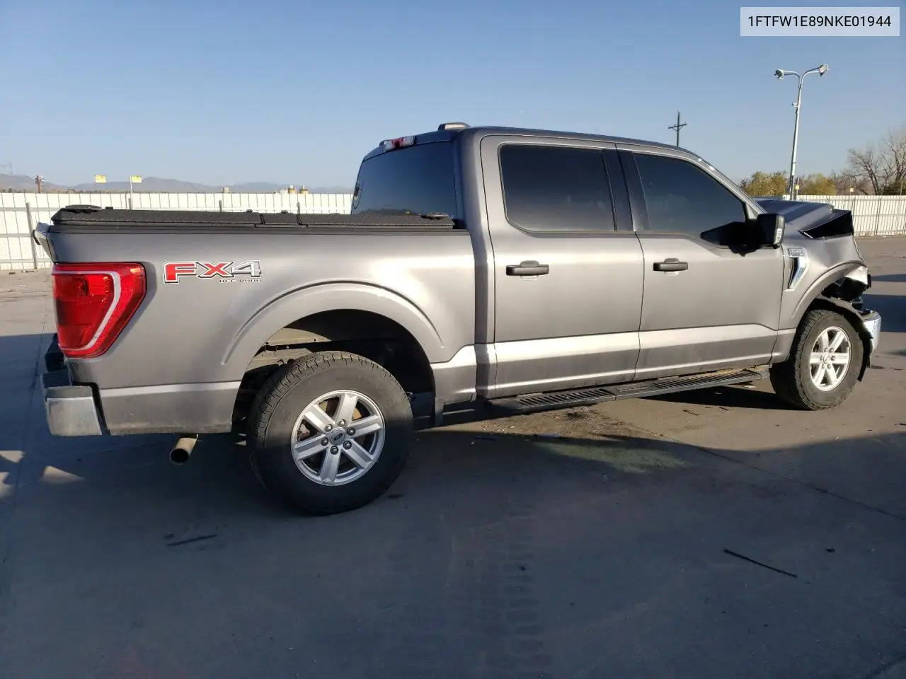 2022 Ford F150 Supercrew VIN: 1FTFW1E89NKE01944 Lot: 52094825